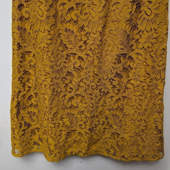 Loft Lace Shift Dress Sz 4 - Picture 4 of 11